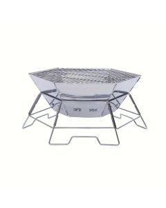 Foldable Stainless Steel Camping Charcoal Grill