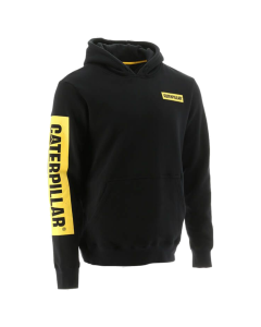 Caterpillar Icon Block Hooded Sweatshits Mens Jacket Adjustable