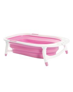 Traderight Group  Traderight Group Baby Bath Tub Infant Toddlers Foldable Bathtub Folding Safety Bathing Shower