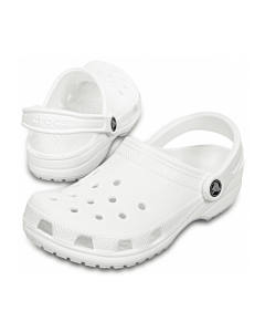 Crocs Adult Classic Clogs - White (Summer Unisex Shoes/Sandals/Slides)