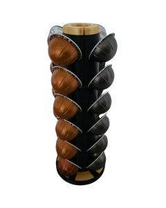 24 Pod Nespresso Vertuo Petal Coffee Pod Holder - Black