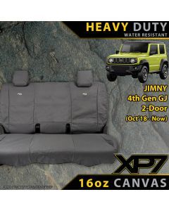 Suzuki Jimny 4th Gen GJ 2-Door Heavy Duty XP7 Canvas Rear Row Seat Covers (Available)