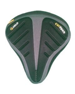 Velo Gel Tech Bike Seat/Saddle Anatomical Padded Cover 229-254mm x 216-241mm