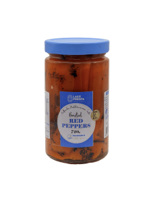 720g Lake Prespa Roasted Red Peppers/Capsicum in Glass Jar - Product of North Macedonia