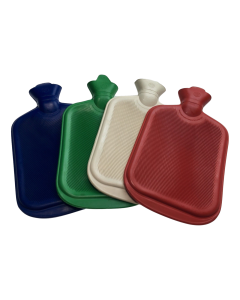 2L Hot Water Bottle - Rubber Bag for Warm Winter