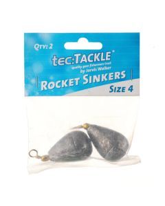2 Pack of Jarvis Walker Size 4 Rocket Sinkers