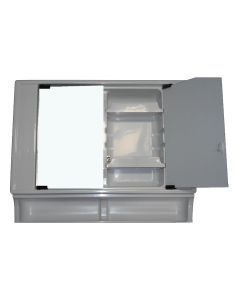 VT90 Module Upper Vanity Section with Mirror Doors