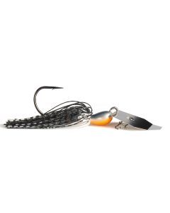 Zman 1/2oz Chatterbait Big Blade Skirted Jig Lure - WHITE NIGHT