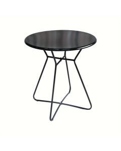 Iron Round Side Table Indoor Outdoor Use