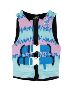 Jetpilot Cause Purple Girls Neoprene L50s PFD Life Jacket Vest Sizes 3-14