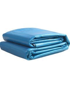 Traderight Group  Solar Swimming Pool Cover 400 Micron Outdoor Bubble Blanket Heater 11 X 4.8m