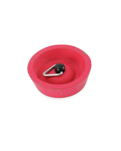 Red Rubber Sink Plug 32mm