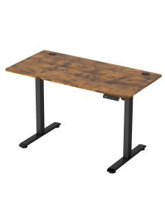 Levede Electric Standing Desk Height Adjustable Gaming Desk 120cm Vintage Oak