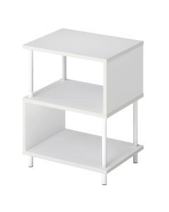 Levede Modern Side Table 3‑Tier Storage Bedside Table End Table Living Room