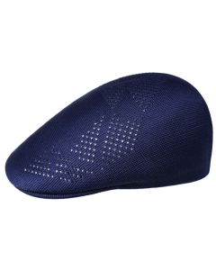 Kangol Mens Neo Geo Ivy 507 Flat Cap - Navy (Newsboy Gatsby Golf Driving Hat K3399)