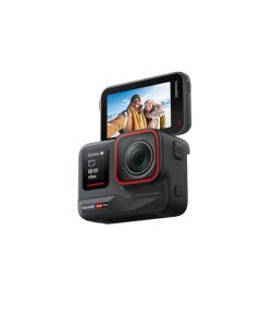 4K Action Camera Sensor Dual Stabilization Black