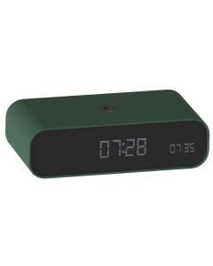 Kreafunk Wakie Alarm Clock Qi Charger + Bluetooth - Nordic Green