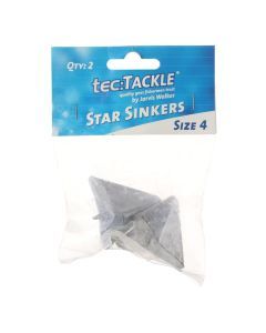 2 Pack of Jarvis Walker Size 4 Star Sinkers