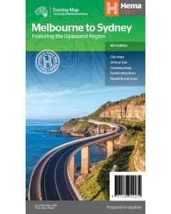 Hema Melbourne to Sydney Map