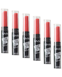 Nyx Professional Makeup 2.5g Turnt Up Lipstick - 14 Rags To Riches - 6pcs