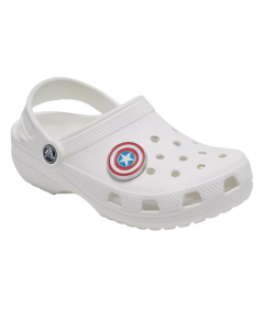 1x Crocs Captain America 1 Shield Jibbitz Charm - 100% Authentic