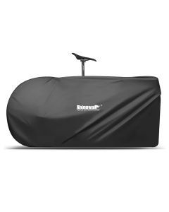 Portable Bike Storage Travel Bag–Water-Resistant Polyester Case Black