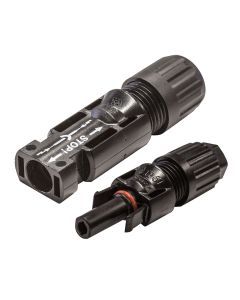 Projecta Single pin waterproof positive and negative connectors with terminals and seals