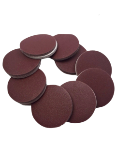 100pcs 125mm 5" Sandpaper Discs 100 Grit Sanding Sheets Sand Paper BULK