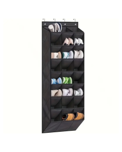 24-Compartment Foldable Shoe Organizer (8-Layer)