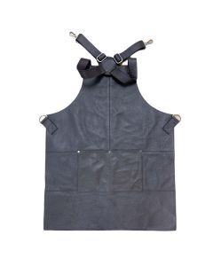 Waterproof Buffalo Leather Apron - Brown (Cooking/Chef/Hairdresser)