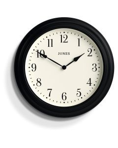 Newgate Jones Supper Club Clock Black