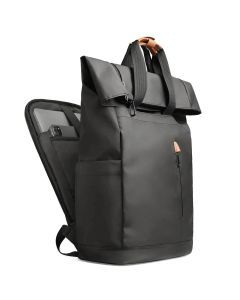 Ravel Expandable Laptop Backpack Waterproof Black