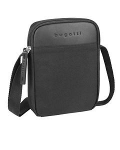 Bugatti City Guide Crossbody Shoulder Bag 24x17cm in Black