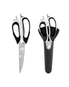 7-in-1 Multi-Purpose Kitchen Scissors with Magnetic Case (Meat/Nut Cutting)