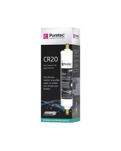 Puretec Caravan Inline Filter with Brass Hose Connectors