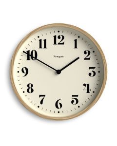Newgate Number Four Theatre Wall Clock-Faux Wood