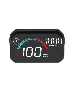 M22 GPS Head-Up Display Universal Speedometer Windshield Projector Black