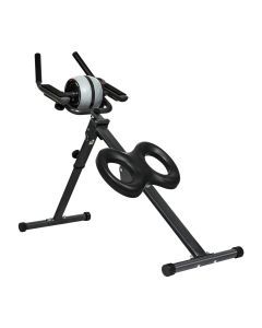 Centra Ab Crunch Machine Roller Wheel Abdominal Exerciser Gym Workout Equipment