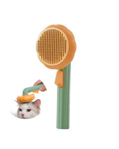 Pumpkin Pet Hair Brush