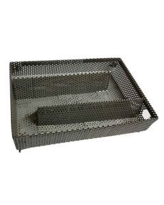 Flaming Coals Stainless Steel EZ-Cold Smoker Tray for Pellet Smoking