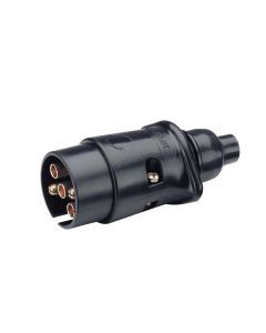 Narva 82182BL 5 Pin Large Round Plastic Trailer Plug