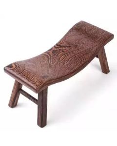 Multi-Functional Solid Wood Sleeping Stool - Chicken Wing Wood Cervical Vertebra Pillow