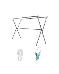 Levede Clothes Drying Rack Garment Airer Laundry Adjustable Foldable 150-240cm