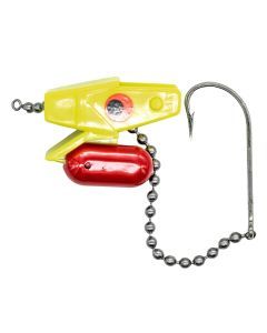 Head Start Yellow Diver Bait Rig - Weighted Dead Bait Rigging System