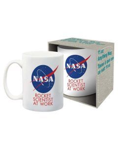 NASA Rocket Scientist Ceramic Coffee Mug Tea Cup Glass w/ Handle
