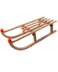 Foldable Wooden Snow Sled - Portable & Modern Design