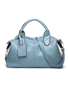 Women's Large Capacity Oil Wax Leather Tote Bag