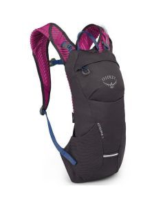 Osprey Kitsuma 3 Hydration Pack Bag w/ Water Reservoir in Space Travel Grey - One Size