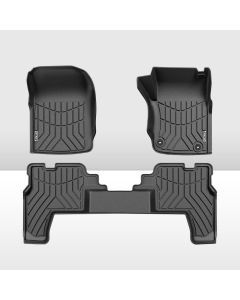 KIWI MASTER Car Floor Mats fit Toyota Landcruiser 76 Series 2012 - ON GXL Dual Cab