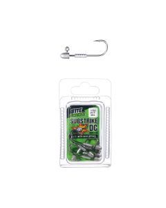 6 Pack of 1/12oz Size 1/0 Bite Science Substrike DC Jigheads with BKK Hooks